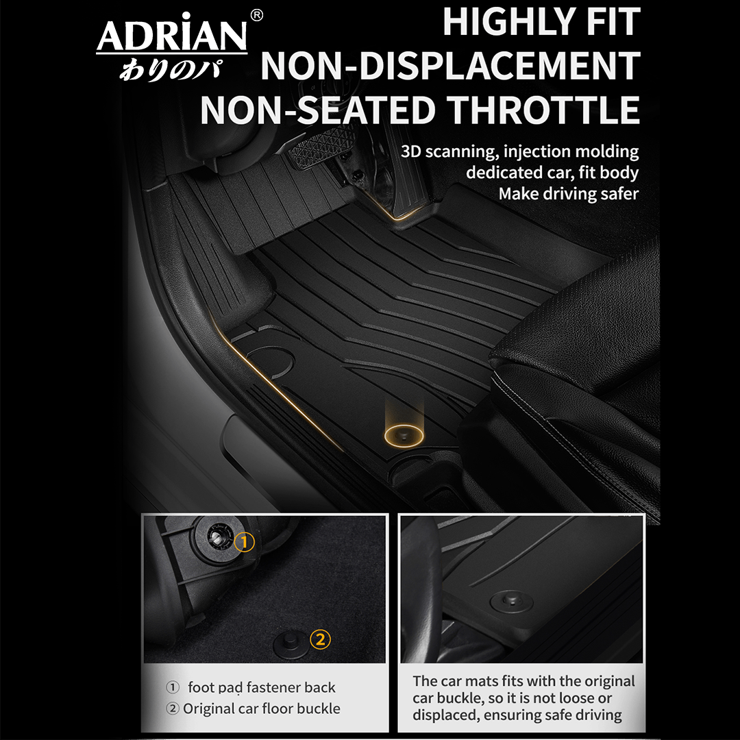 Mercedes Benz E Class / CLS 2016 - 2023 - Adrian Car Mats Pro Series - Adrian